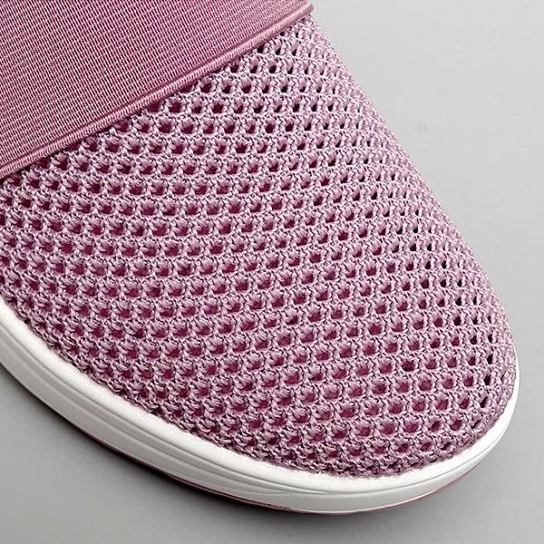 Comfortable women's orthopedic wedge sandals with arch support, perfect for casual daily wear.