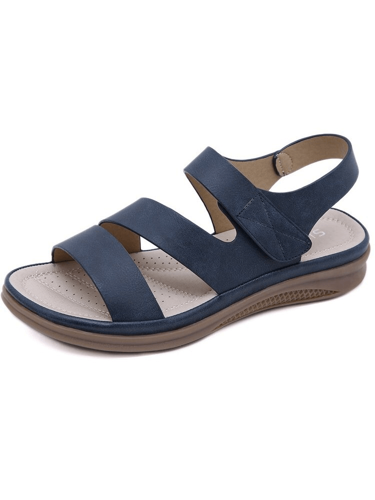 Lightweight women's orthopedic wedge sandals, perfect for summer with arch support comfort.