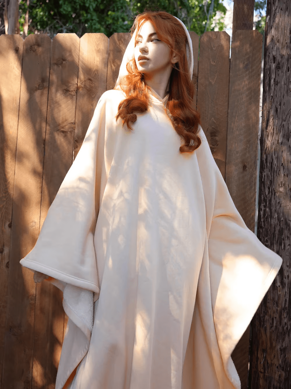 Calming oversized women's hoodie, a super soft top for lounge & relaxation.