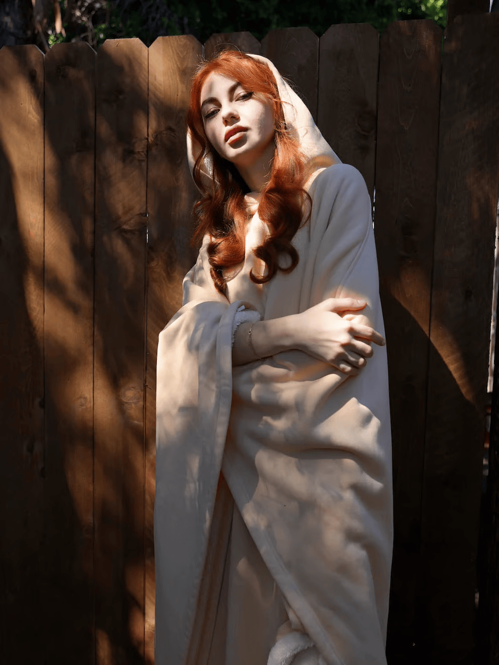 Oversized women's calming hoodie, a versatile top for relaxation & lounge.