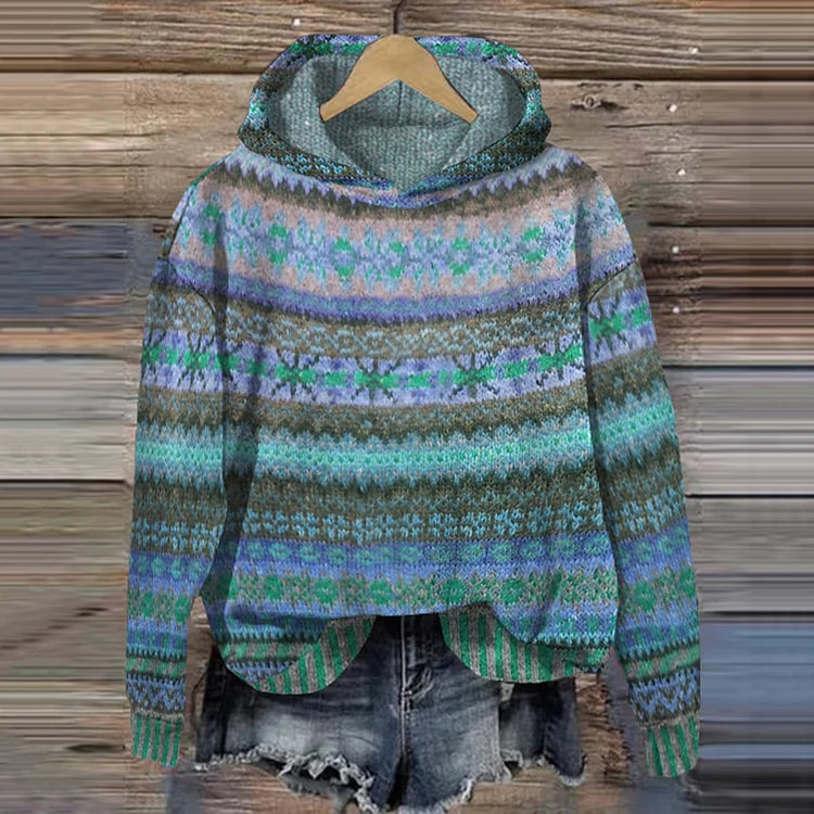 Comfortable women's oversized hoodie for cozy layering, featuring a soft texture, warmth & versatile loungewear.