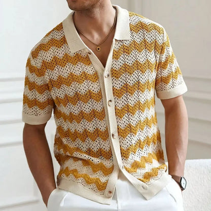 Women's relaxed fit button up, a chic collared long sleeve shirt, perfect for resort or daily wear.