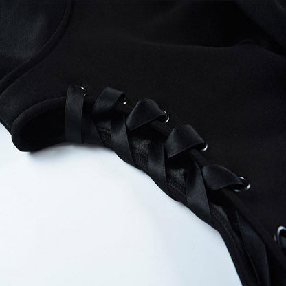 Feline-inspired women's cropped hoodie with playful cat ears, a chic and cozy trendy sweatshirt.