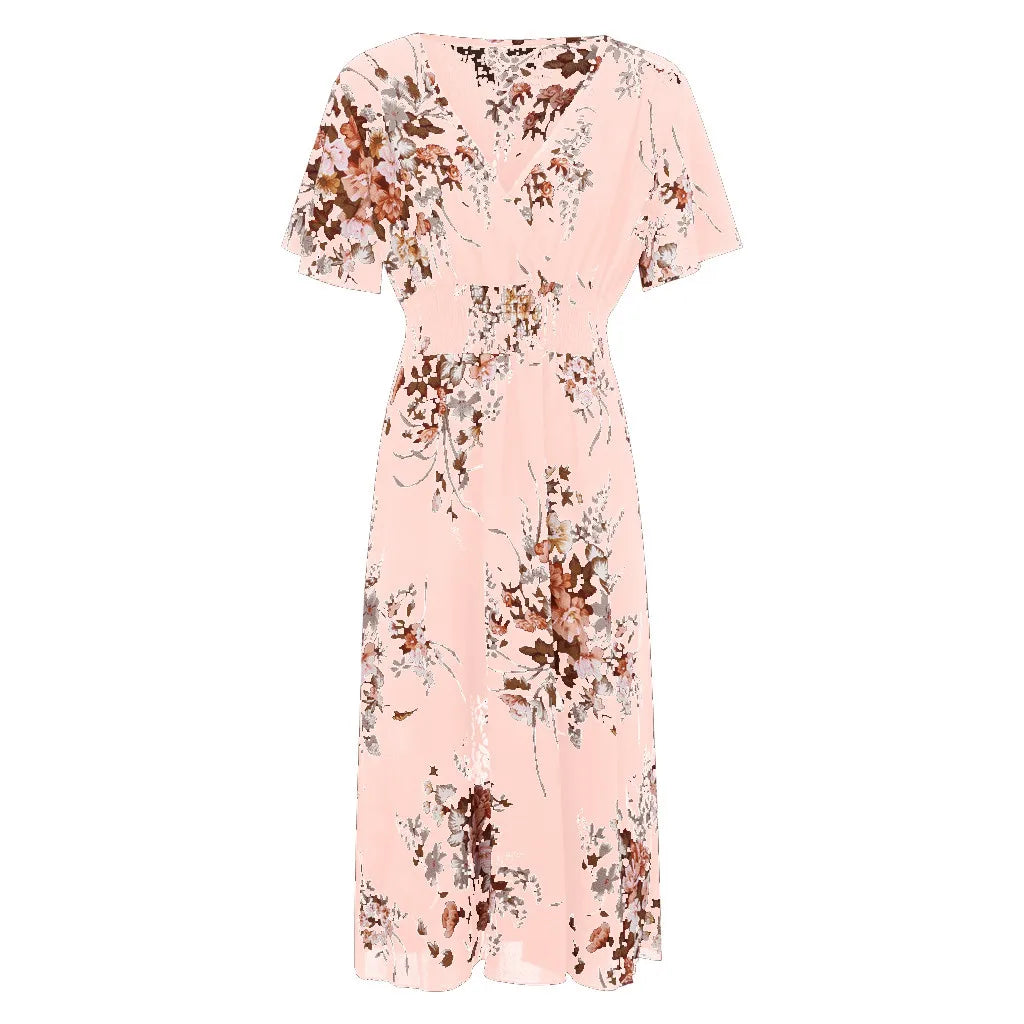 Yellow floral plus size maxi, cheerful fall fashion, comfortable wear.