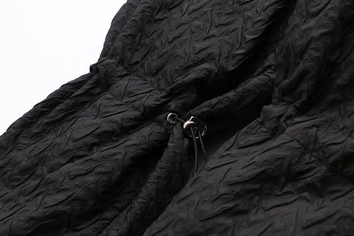 Plus-size women's cold weather gear, warm puffer winter coat.