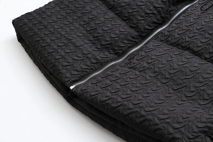 Plus-size women's mid-length winter jacket, ultimate warmth.