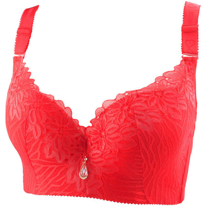 Plus-size minimizer bra for women, offering full coverage and a smooth, reduced silhouette.