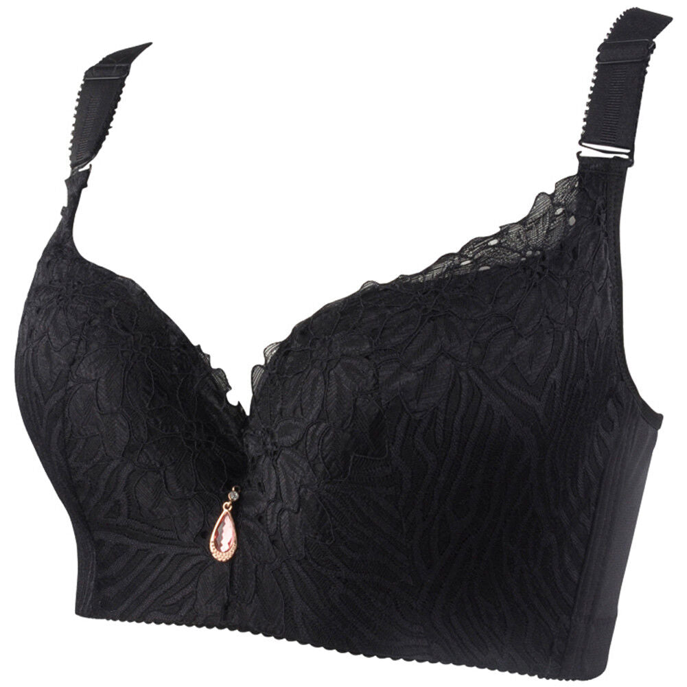 Comfortable underwire plus-size bra for women. Full coverage minimizer lingerie for all-day support.