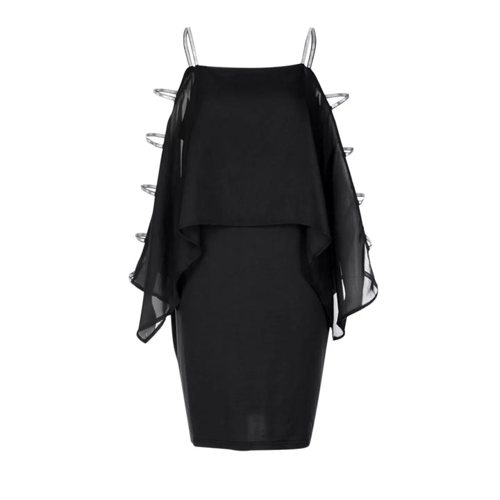 Curvy women's off-shoulder lace swing dress, an elegant plus size party dress for any season.