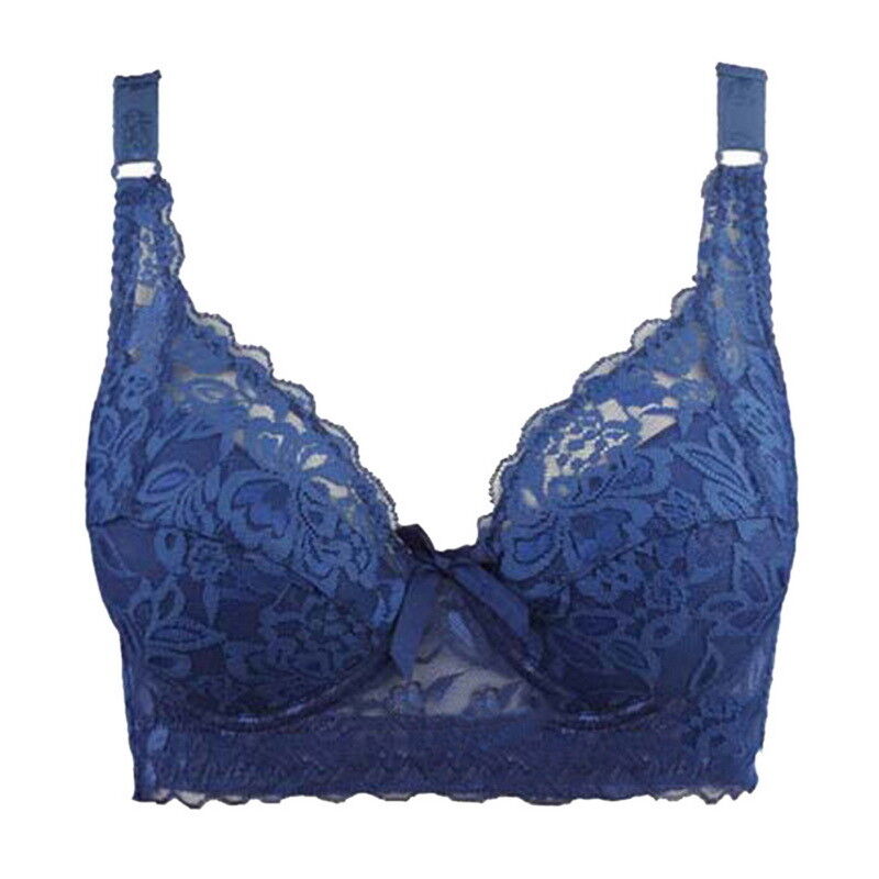 Women's plus-size wire-free bra for all-day comfort & support. Full coverage, padded cups & adjustable straps.