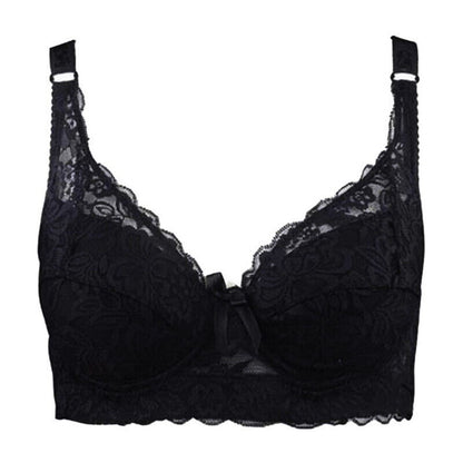 Supportive women's plus-size wire-free bra with full coverage. Padded, adjustable straps ensure ultimate comfort.