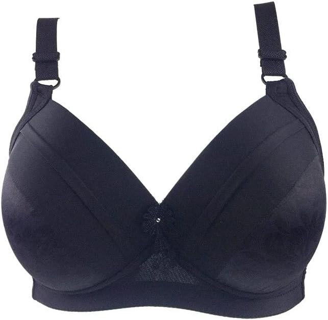 Everyday comfort plus size bra, wire-free & full coverage, adjustable straps for a perfect fit.