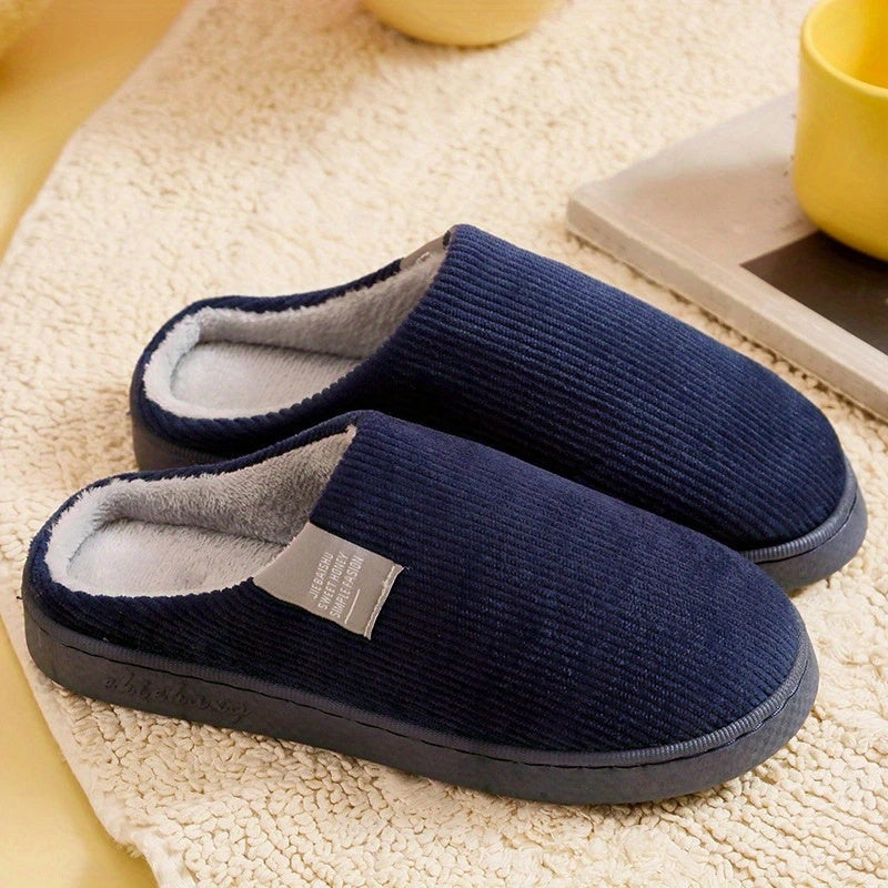 Gift-ready plush comfort women's slippers, cozy house shoes perfect for home relaxation & warmth.