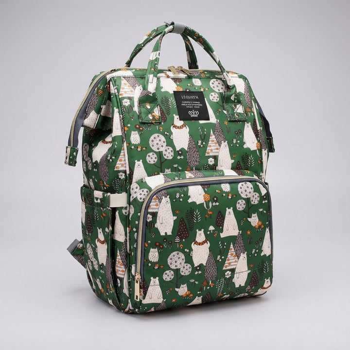 Thoughtful new parent gift: a multi-functional portable diaper backpack with smart compartments.