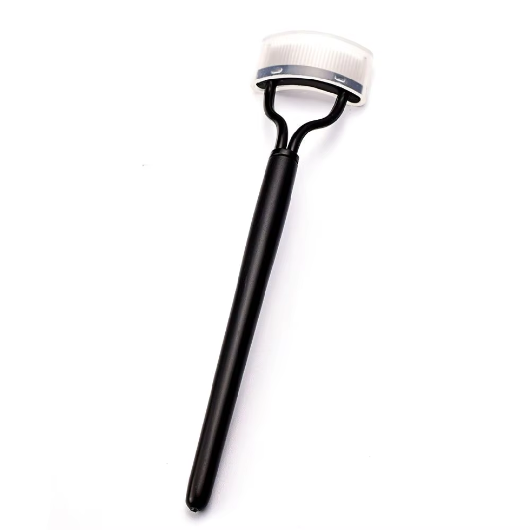 Achieve flawless eye makeup with this precision eyelash comb & beauty accessory.