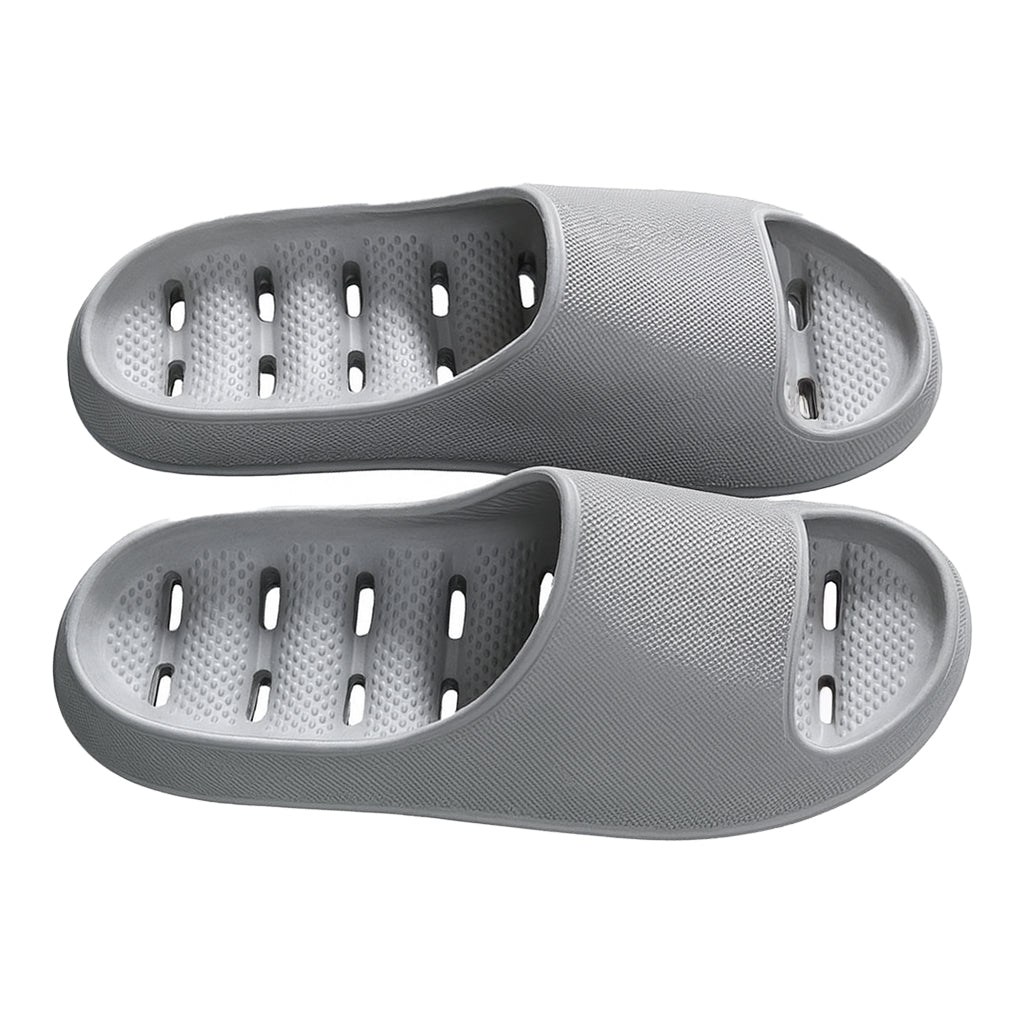 Ergonomic women's comfort shower slippers. Lightweight, quick-dry, and non-slip sandals for home wear & wet areas.