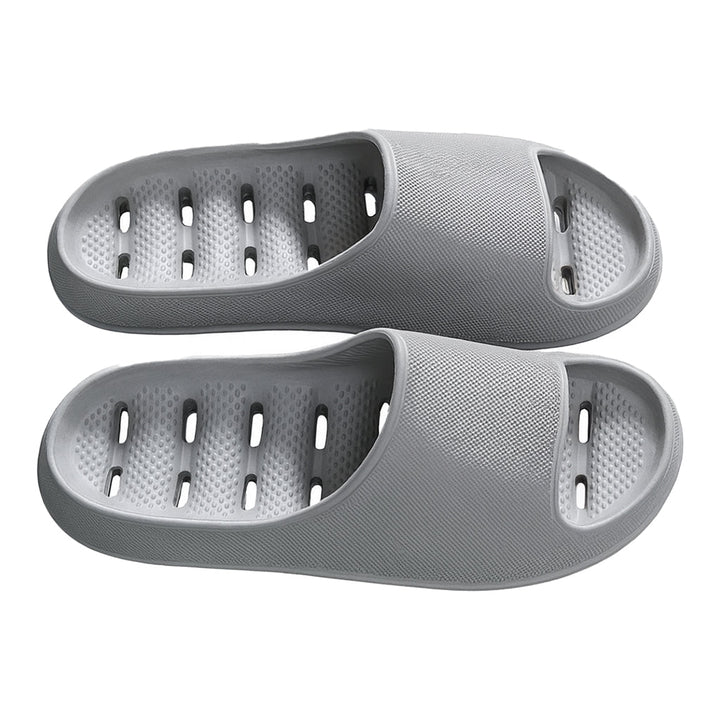 Ergonomic women's comfort shower slippers. Lightweight, quick-dry, and non-slip sandals for home wear & wet areas.