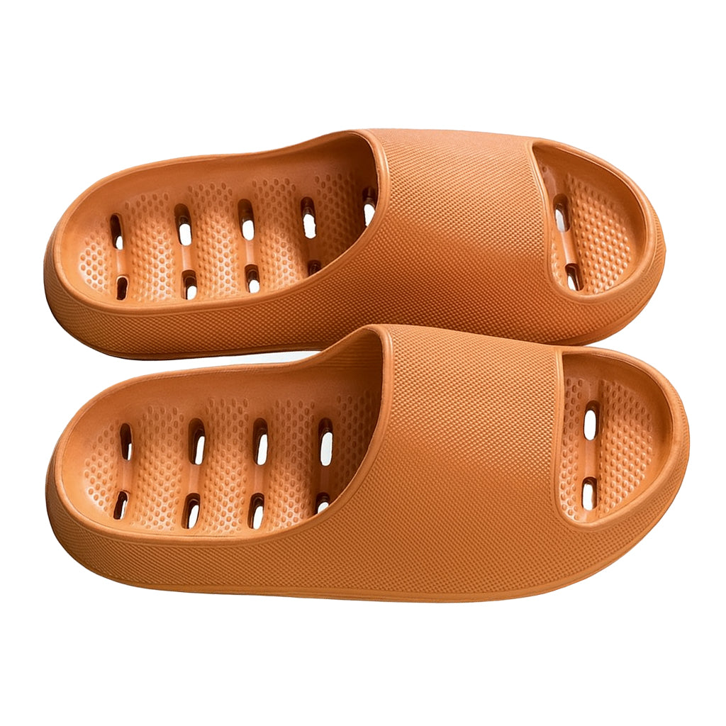 Stylish women's quick-dry shower sandals. Anti-slip grip, lightweight, and comfortable for home, bathroom, or pool.
