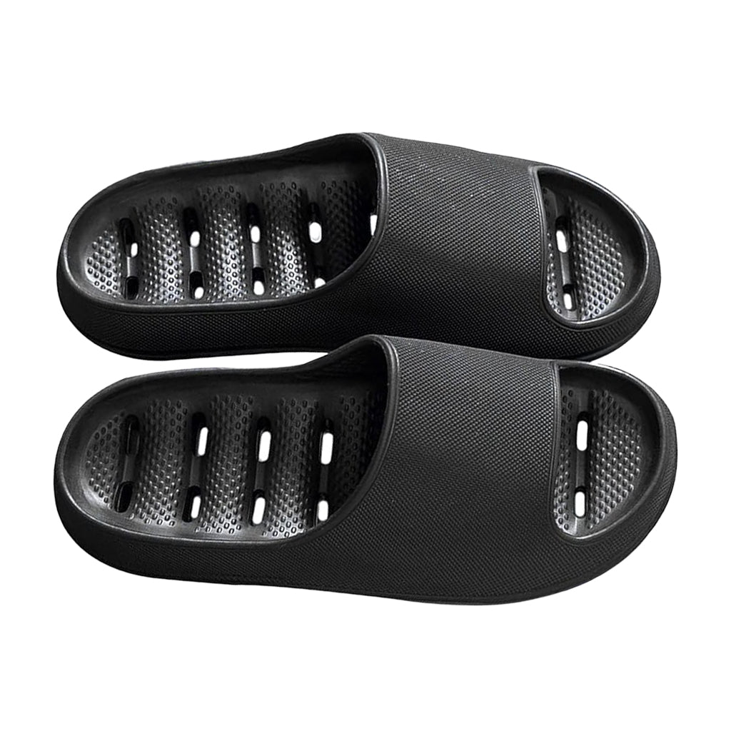 Comfortable women's home wear sandals. Quick-dry shower slippers with anti-slip grip, ideal for bathroom & wet environments.