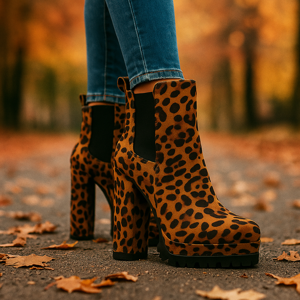 Chic Ravona Rise women's block heel fashion boots, perfect dress boots for elevated style.