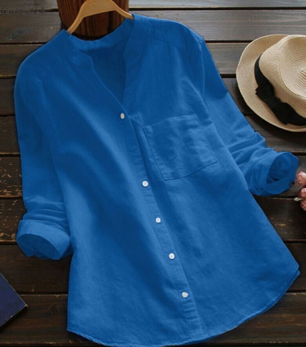 Relaxed fit women's top, breathable and perfect for comfortable everyday casual wear.