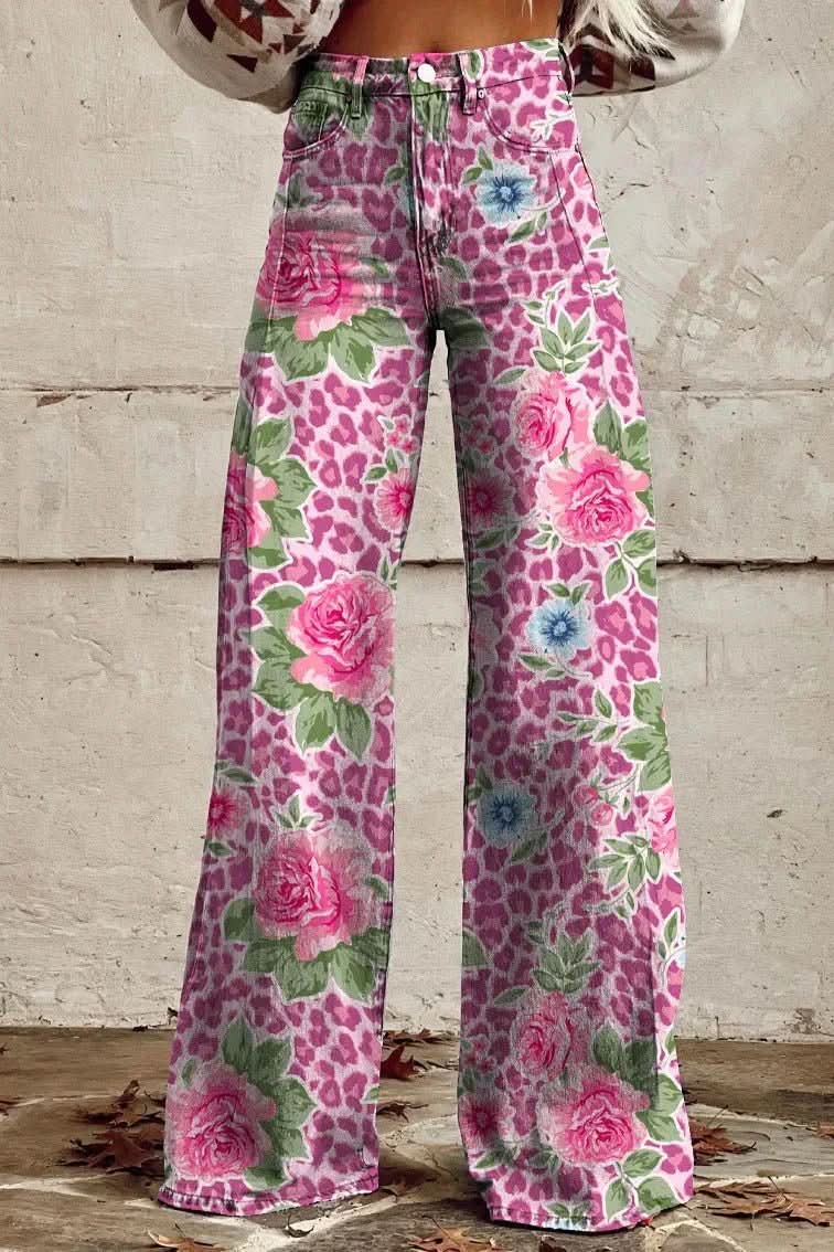 Breathable women's relaxed fit jeans, great for everyday summer fashion.