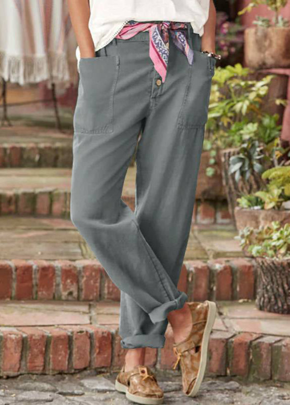 Comfortable women's wide leg pants, perfect relaxed fit for versatile everyday wear.