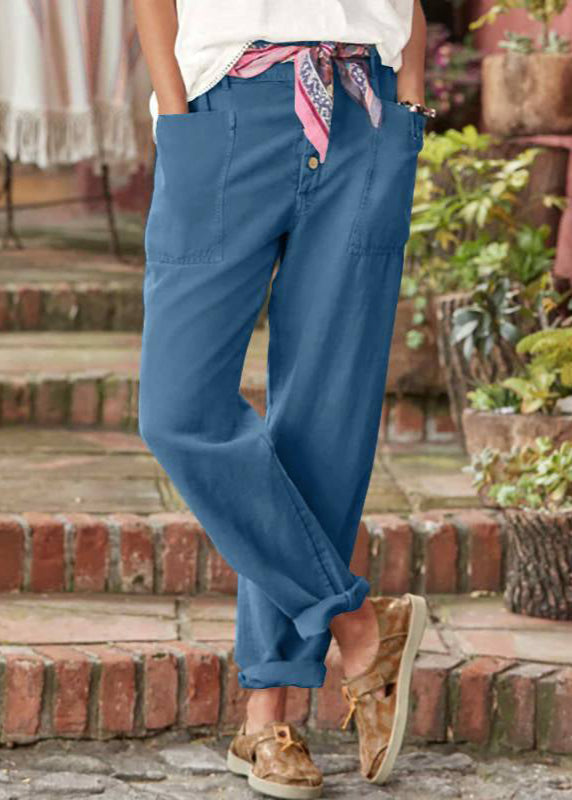 Versatile high-waist wide leg trousers, chic for spring & summer casual elegance.
