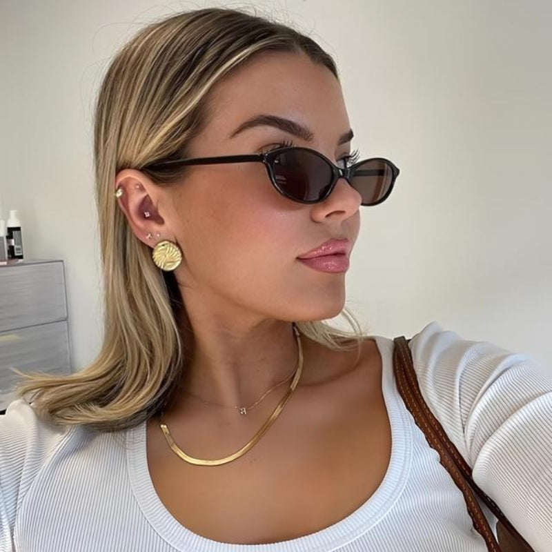 Lightweight women's retro 90s cat-eye sunglasses multi-pack, UV400 lenses.
