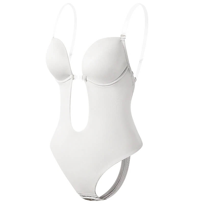 Premium women's backless seamless bodysuit, ideal for smoothing, shaping, and invisible wear.