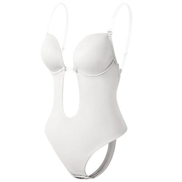 Premium women's backless seamless bodysuit, ideal for smoothing, shaping, and invisible wear.