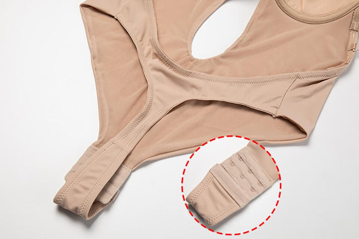 Women's smoothing seamless backless bodysuit, offering comfort and an invisible finish under clothes.