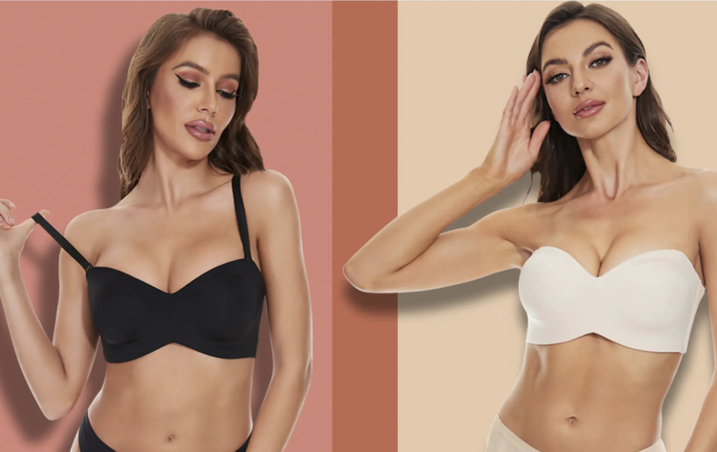 All-day comfort seamless bra for plus-size women. Features adjustable straps & secure back closure for support.