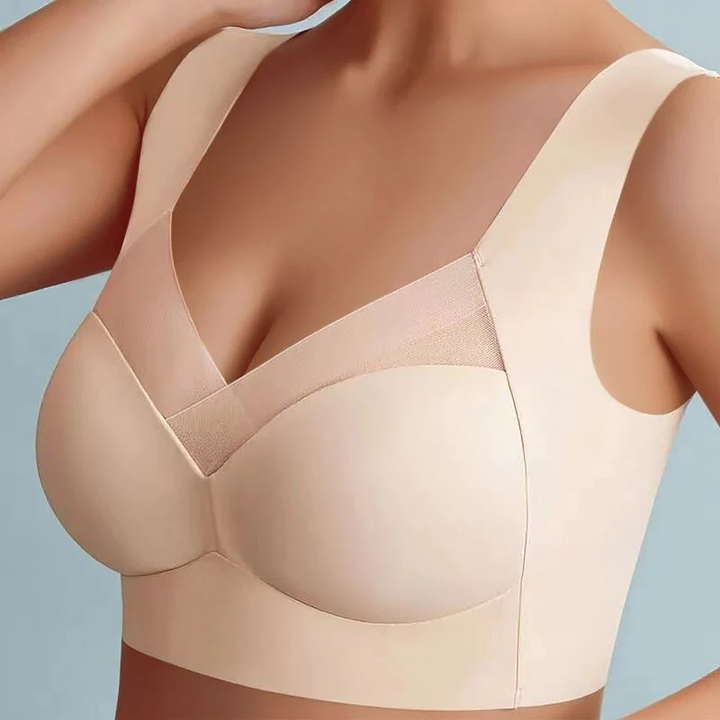 Ultimate comfort push-up bra for women. Seamless, wireless, and smoothing, perfect everyday lingerie.