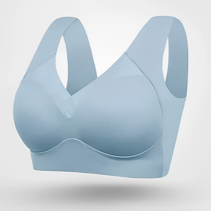 Everyday seamless bra featuring push-up support and wireless comfort. Smoothing silhouette for women.