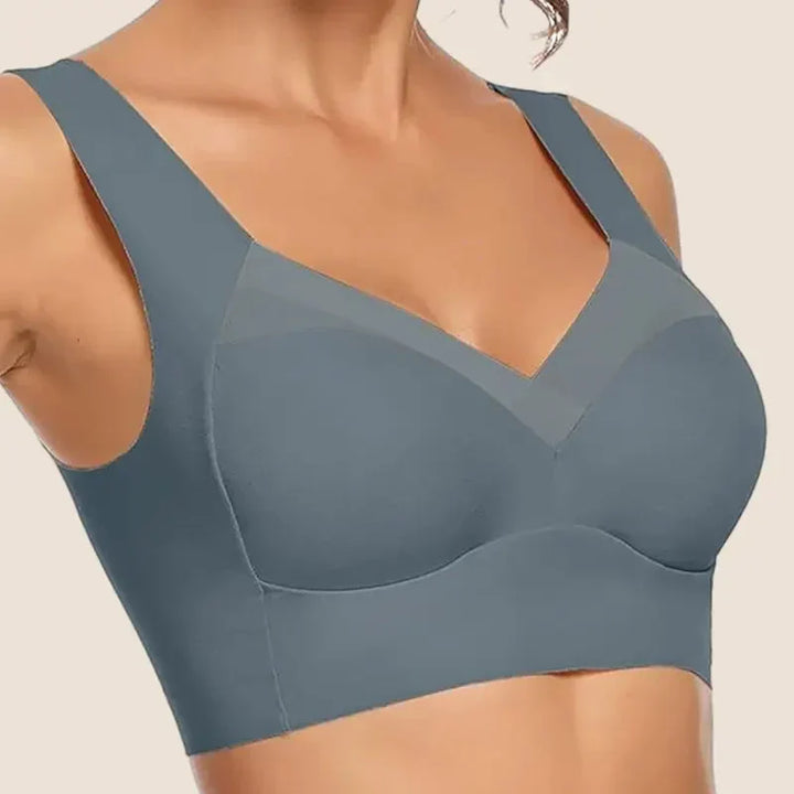 Wireless push-up comfort bra for women. Seamless design provides smoothing and supportive everyday wear.