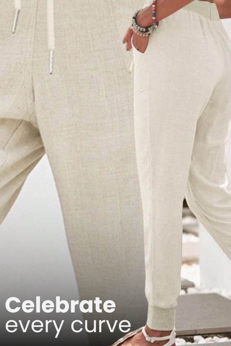 Everyday women's Sedona relaxed fit pants, jogger style with drawstring waist & comfortable tapered design.