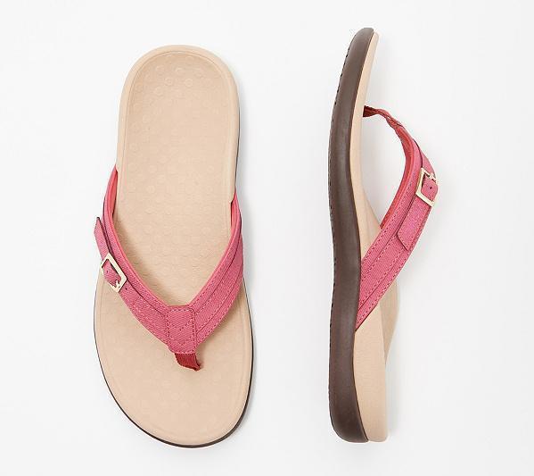 Sisica women's supportive flip-flops, cushioned for all-day comfort, providing excellent arch support.