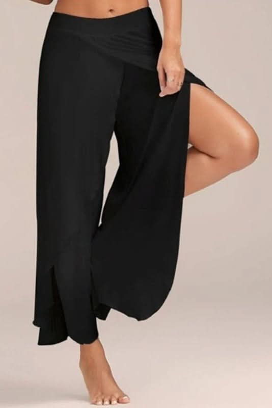 Flattering women's high waisted yoga pants, providing sleek support for intense workouts & yoga sessions.