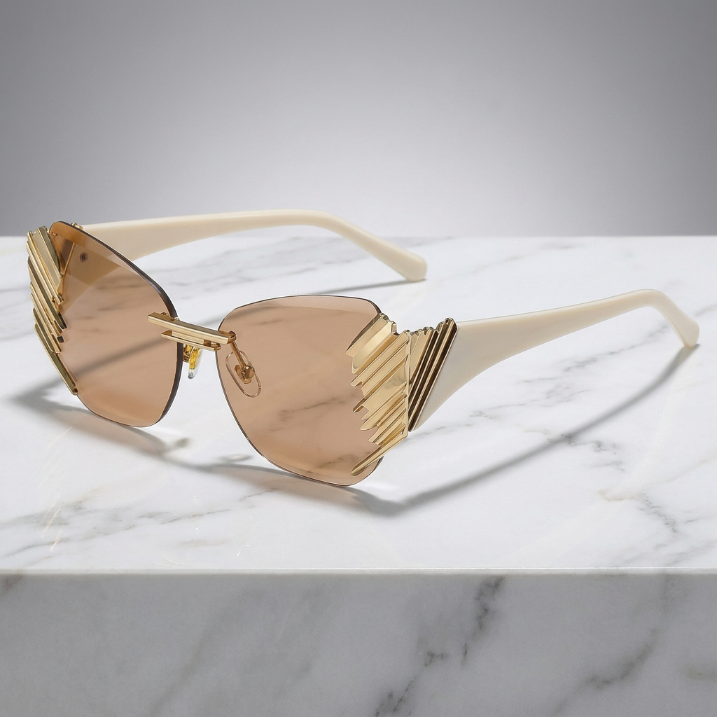 Leopard print women's mirrored gradient sunglasses, a bold and chic fashion accessory for summer.