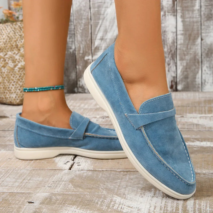 Casual women's slip-on shoes, comfortable everyday footwear with a supportive cushioned sole.
