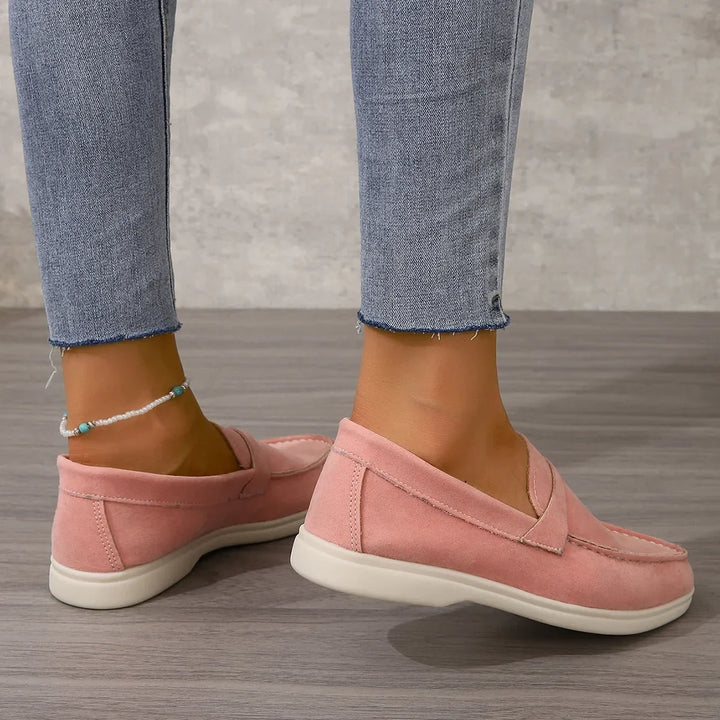 Office-ready women's slip-on loafers, exceptionally cushioned for long-lasting comfort & style.
