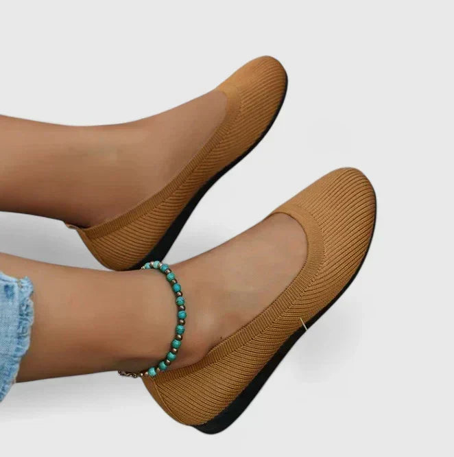 Stylish women's slip-on orthopedic shoes, designed for easy wear, arch support & ultimate foot comfort.