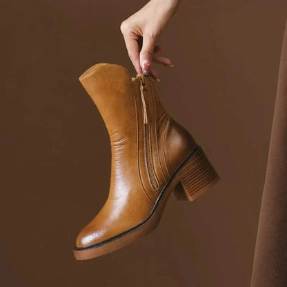 Comfortable Sloane women's high-heel ankle boots, ideal for dressy occasions & all-day wear.