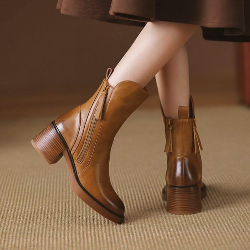 Chic Sloane women's fashion ankle boots with a high heel, elevating any outfit effortlessly.