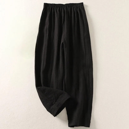 Women's Sofia wide leg pants. Breathable, loose fit ideal for summer comfort, beach, or casual wear.