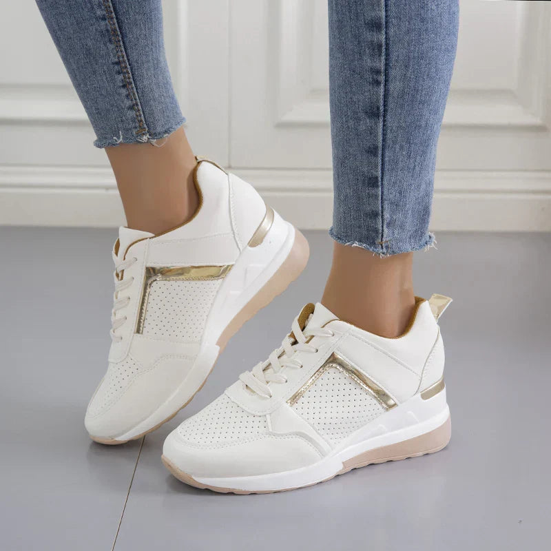 Lightweight women's comfort shoes, soft & cushioned for all-day support. Breathable design for active wear.