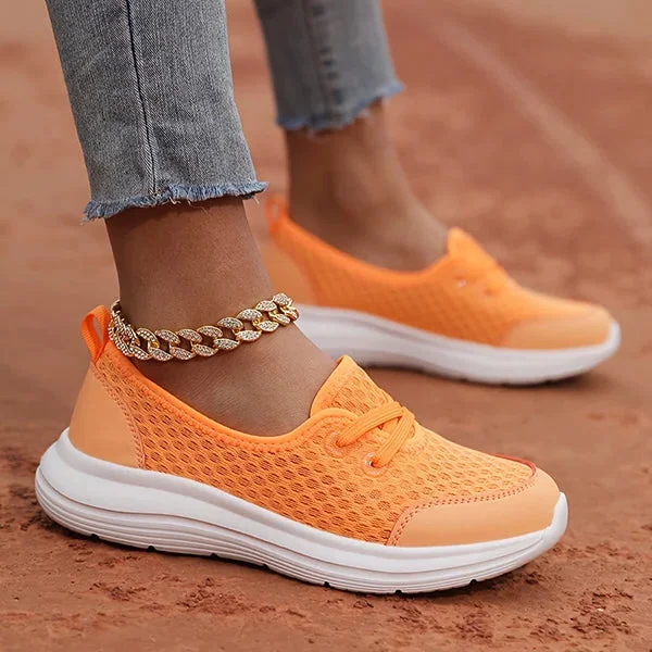 Women's soft sole comfort shoes with arch support for walking & pain relief. Orthopedic, slip-resistant.