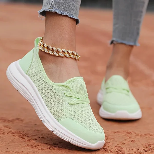 Casual women's footwear with arch support. Soft sole comfort shoes ideal for daily walking & pain relief.