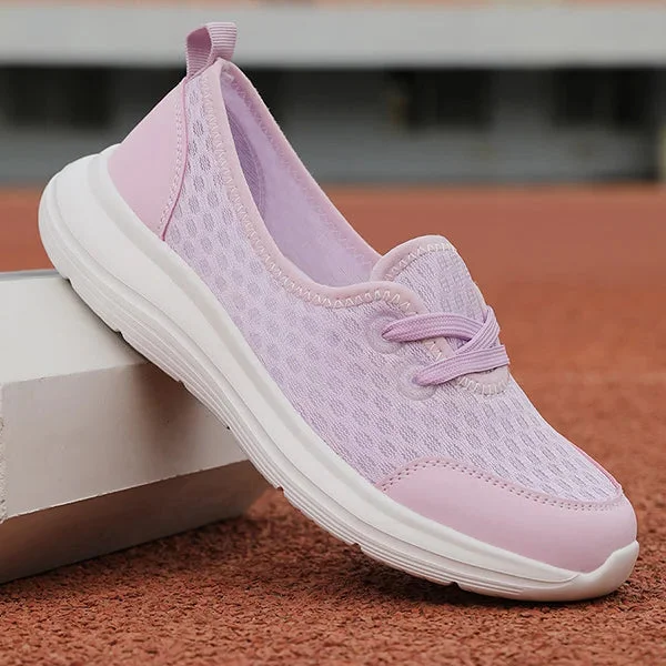 Adaptive footbed of women's orthopedic shoes, designed for arch support, comfort & pain relief.